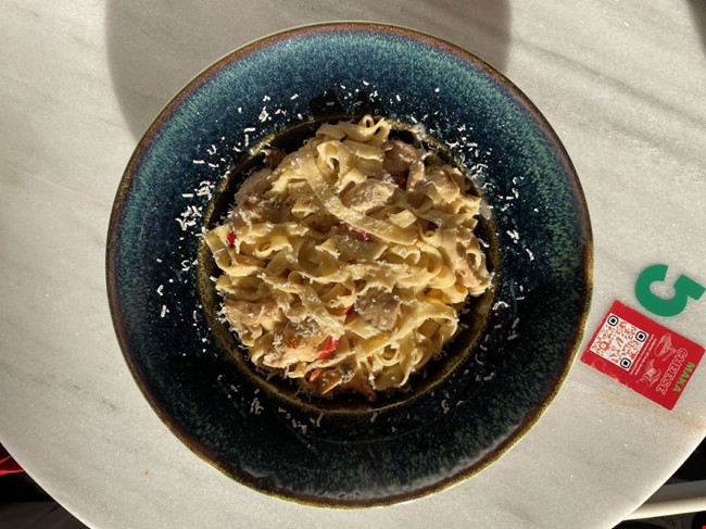 Tavuklu Fettuccine